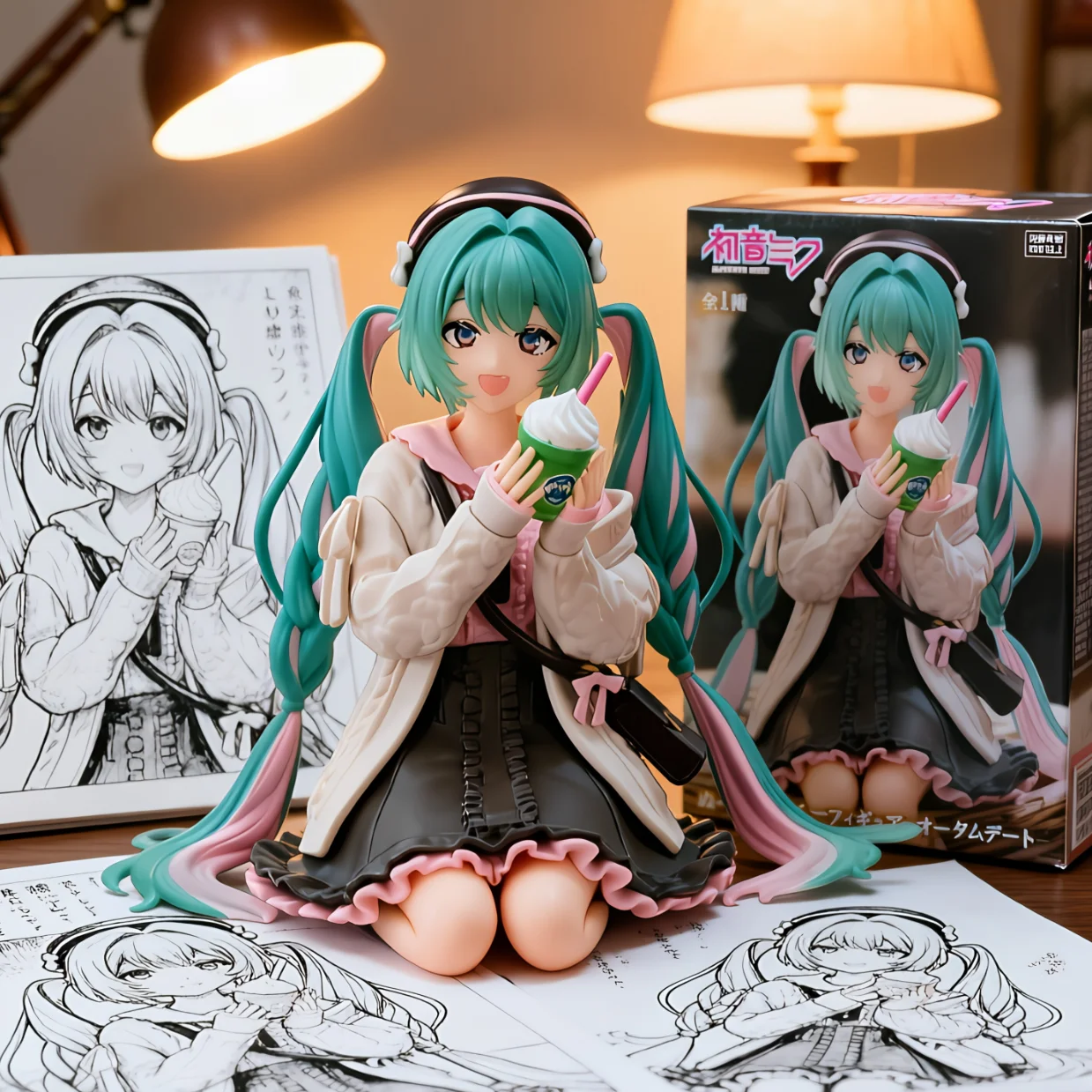 初音未来 FURYU 秋日 秋装-16CM
