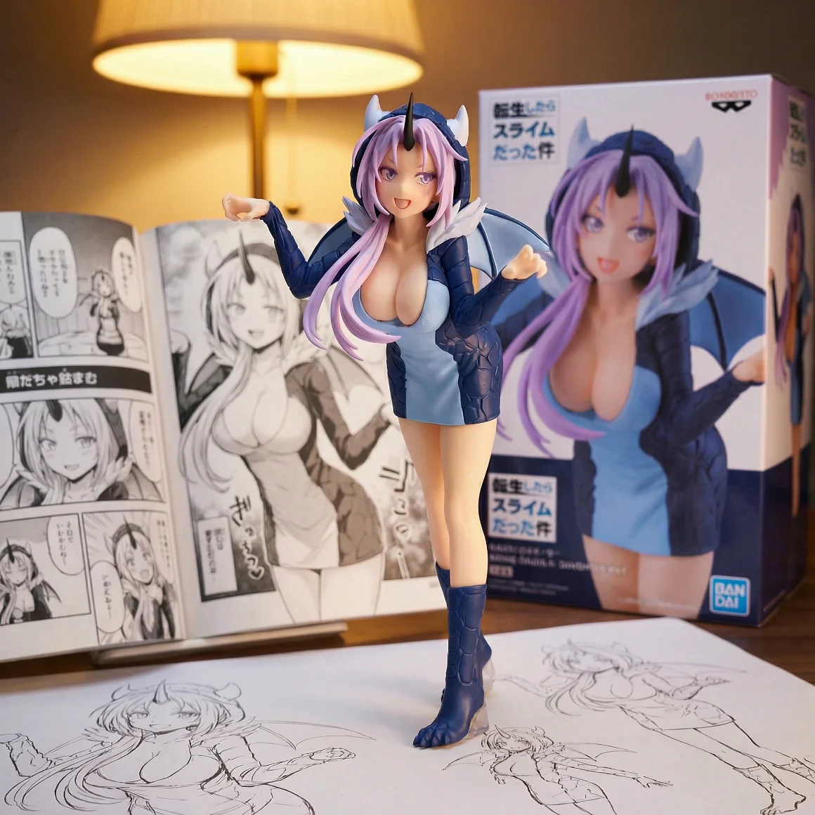 转生史莱姆 紫苑 暴风龙外套约19cm