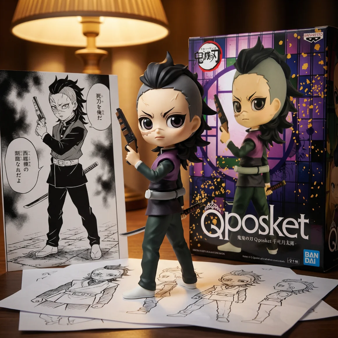 鬼灭之刃 Qposket玄弥-15CM
