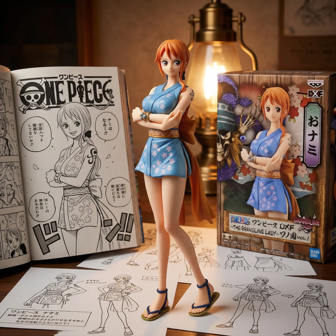 海贼王 DXF 和之国 娜美-16CM