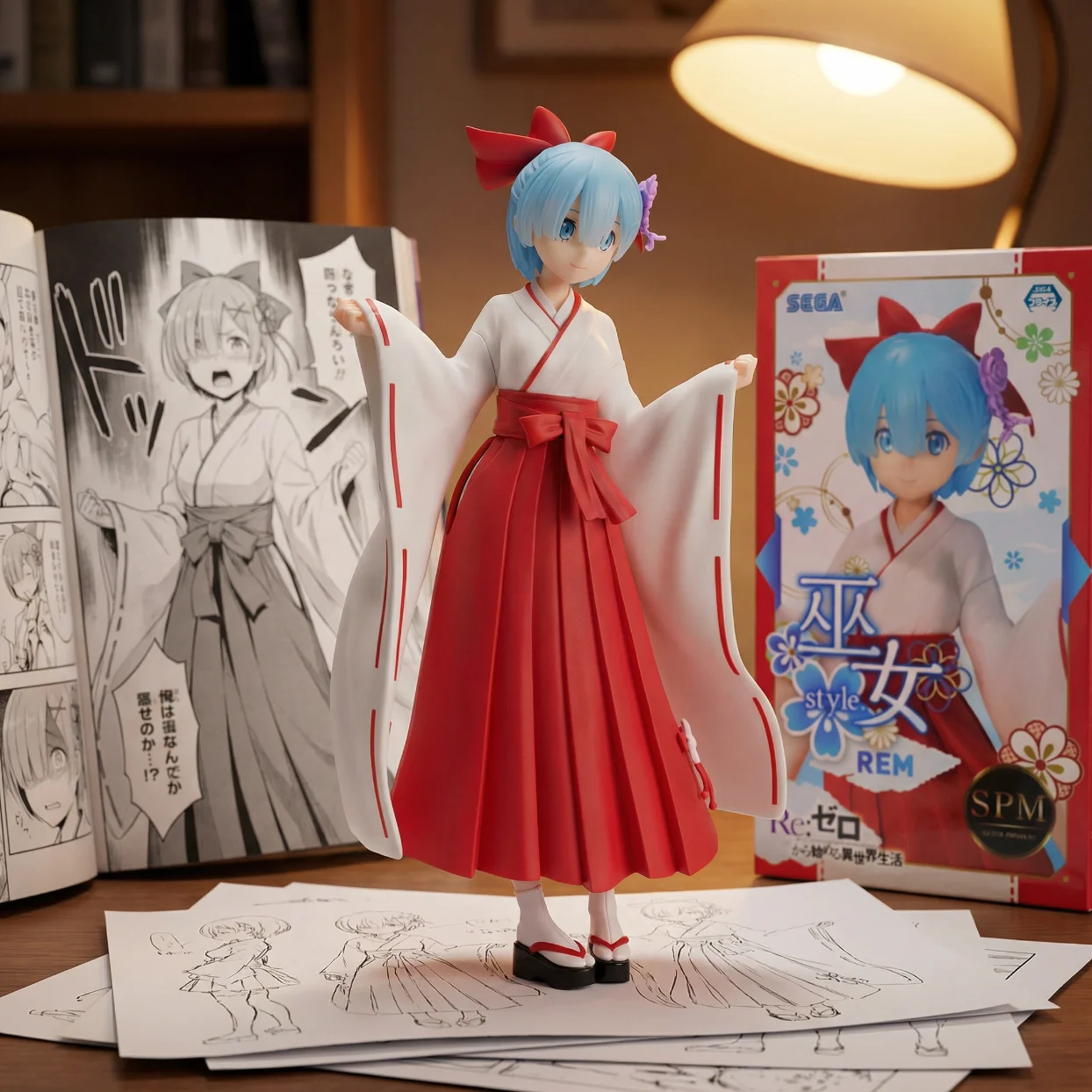 Re:从零开始的异世界生活 SEGA 蕾姆 巫女服 SEGA-94575-23CM