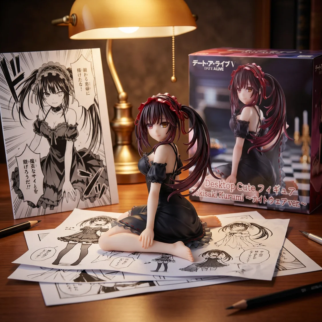 约会大作战 Desktop Cute 时崎狂三 睡衣-12CM