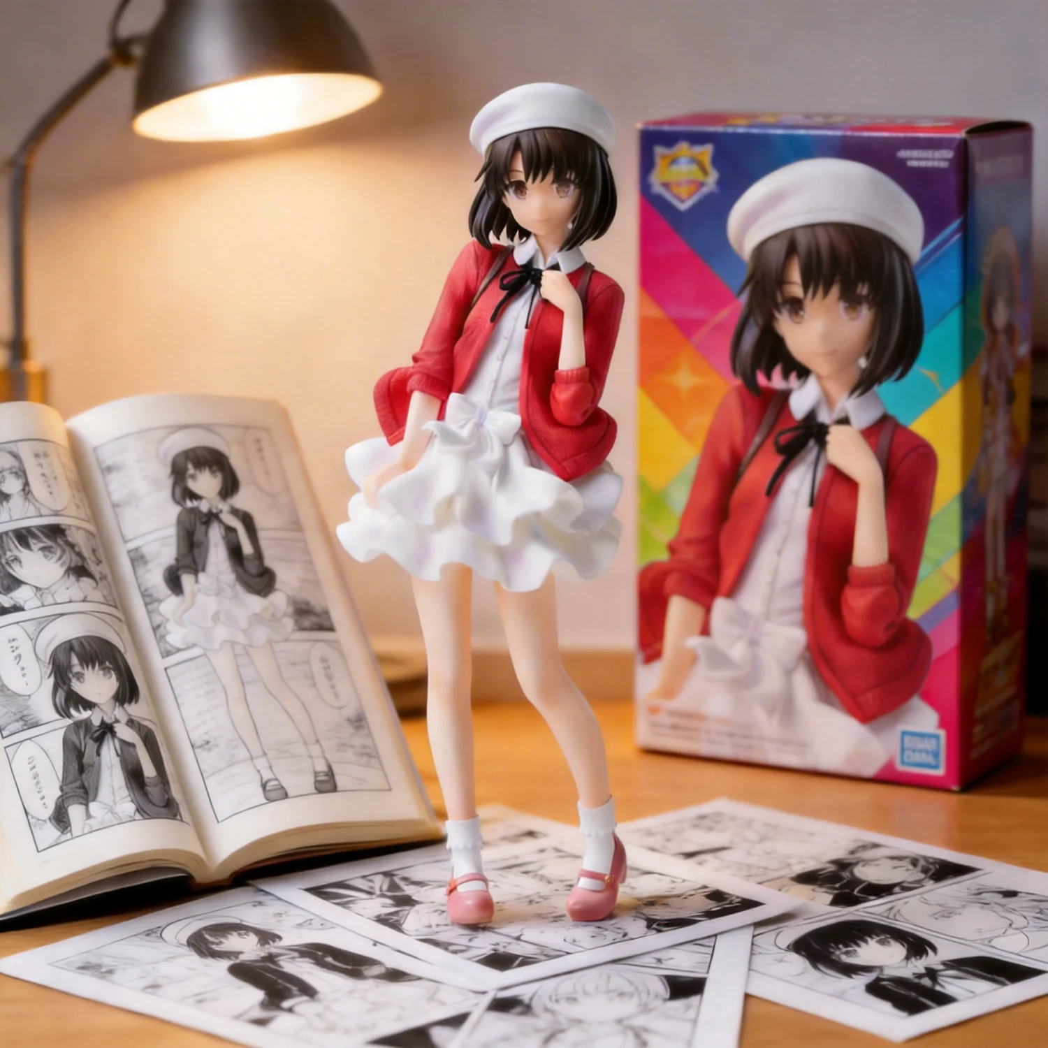 路人女主的养成方法 加藤惠 红衣-21CM