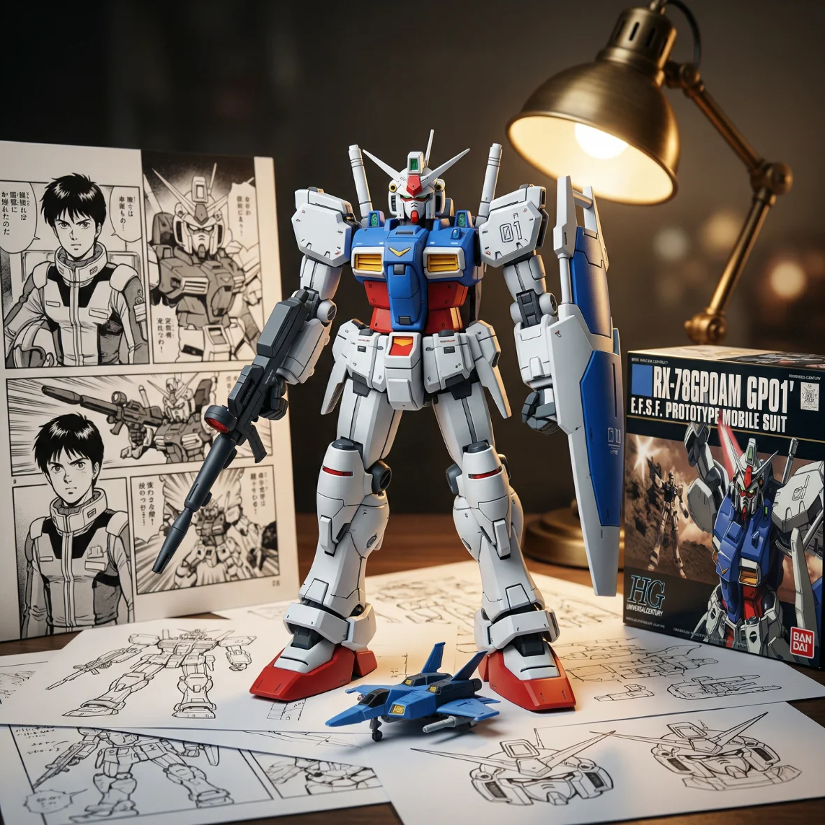 机动战士高达 GP01 陆战型-14CM