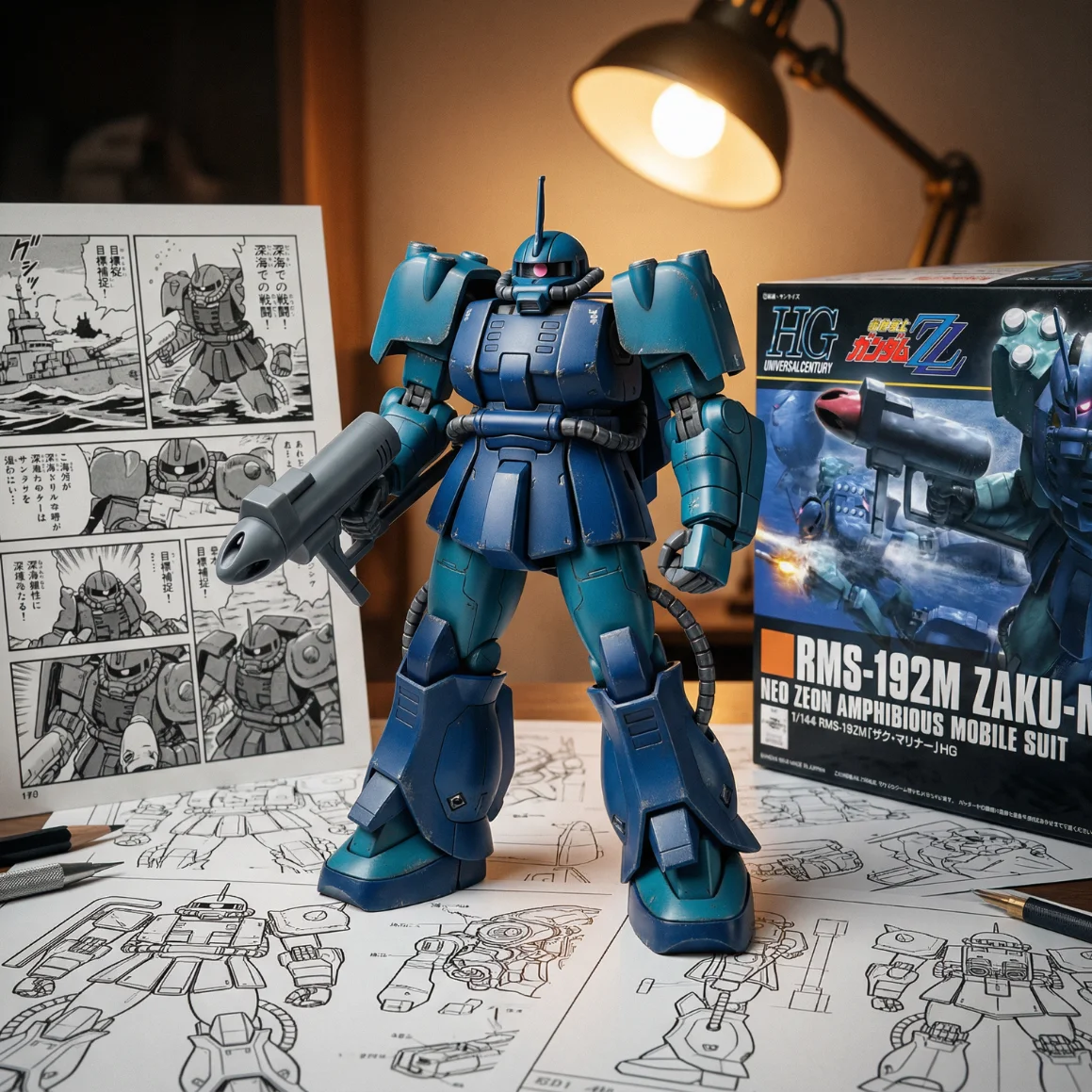 机动战士高达 143 扎古水中型-13CM