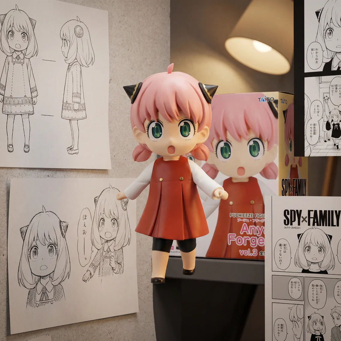 间谍过家家 TAITO 阿尼亚 便服-13CM