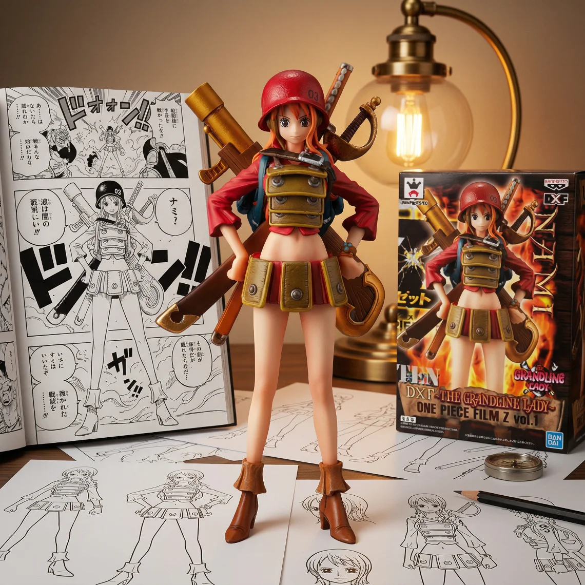海贼王 DXF Z剧场 娜美-16CM