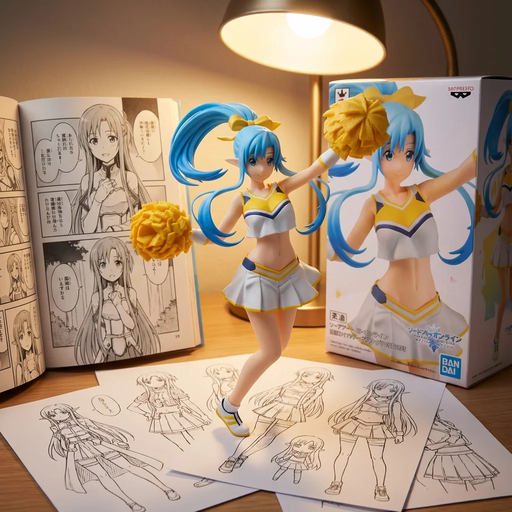 刀剑神域 BANDAI啦啦队亚丝娜-22CM