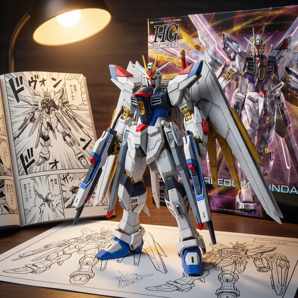 机动战士高达 HG 非凡强袭自由-14CM