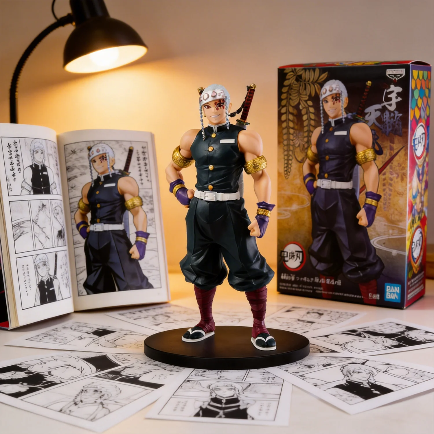鬼灭之刃 鬼灭之刃 音柱 宇髄天元 原色-17CM