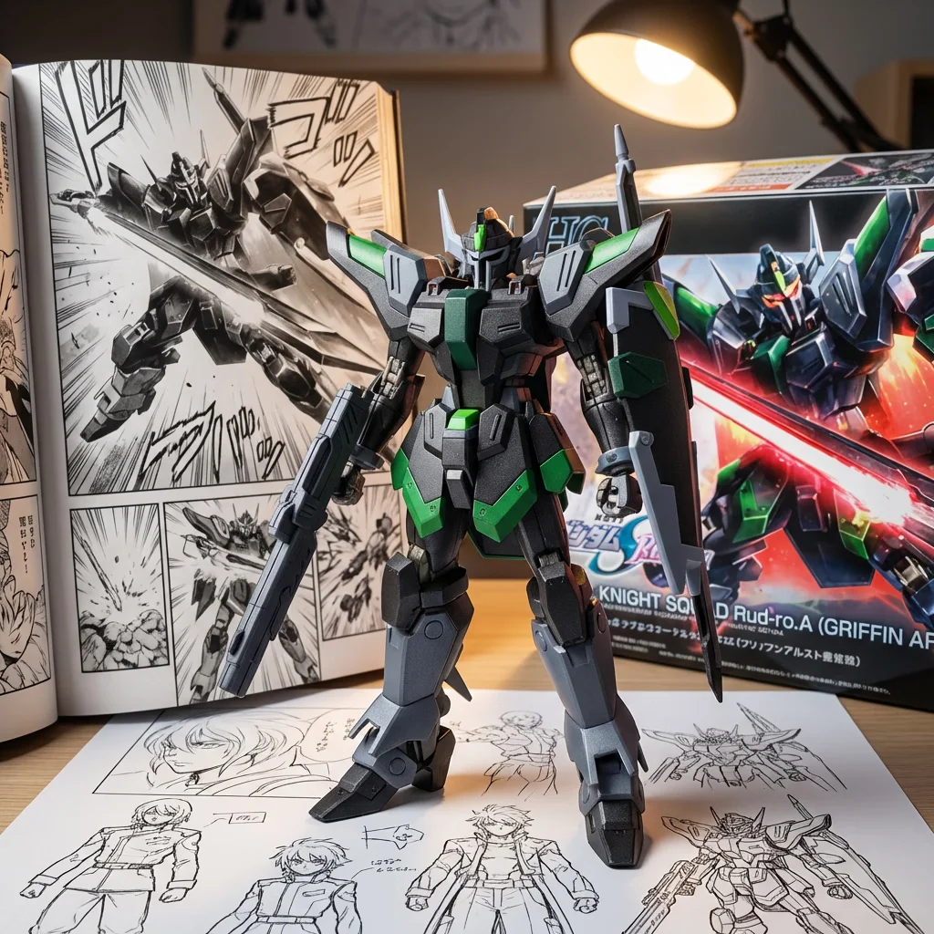 机动战士高达 HG 黑骑士小队 暴恶-14CM
