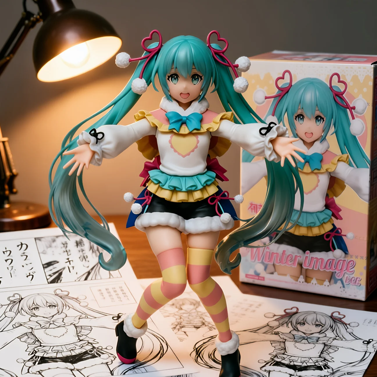 初音未来 TAITO 冬日2020-18CM