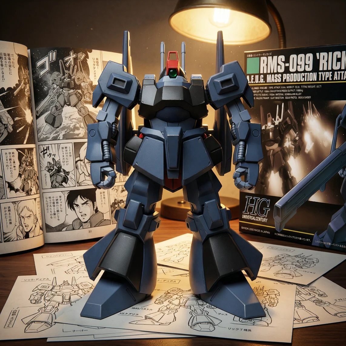 机动战士高达 010 力克迪亚斯-14CM