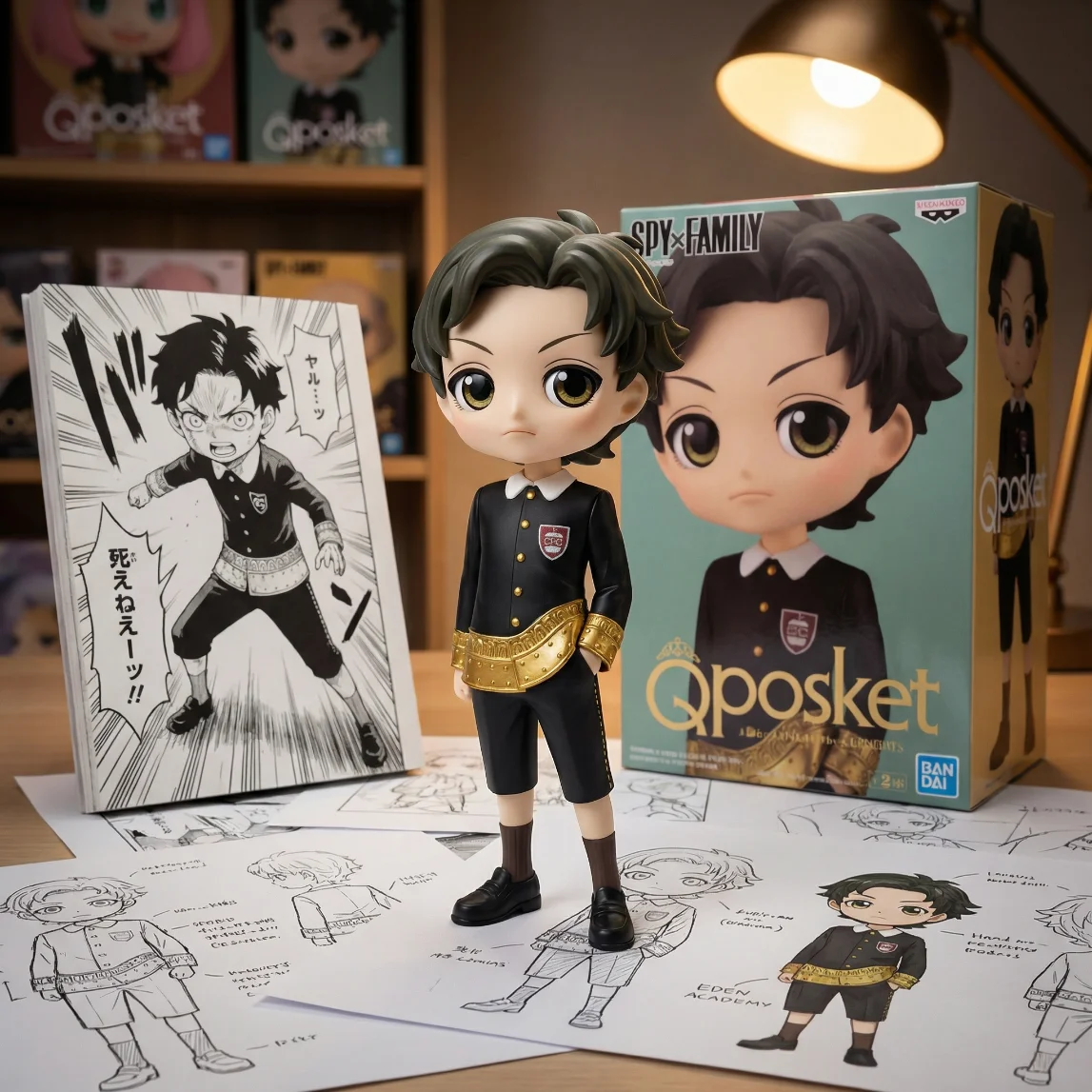 间谍过家家 眼镜厂 Qposket 达米安 A款-14CM