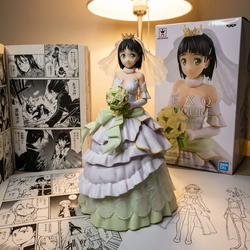 刀剑神域 婚纱桐谷直叶 -22cm