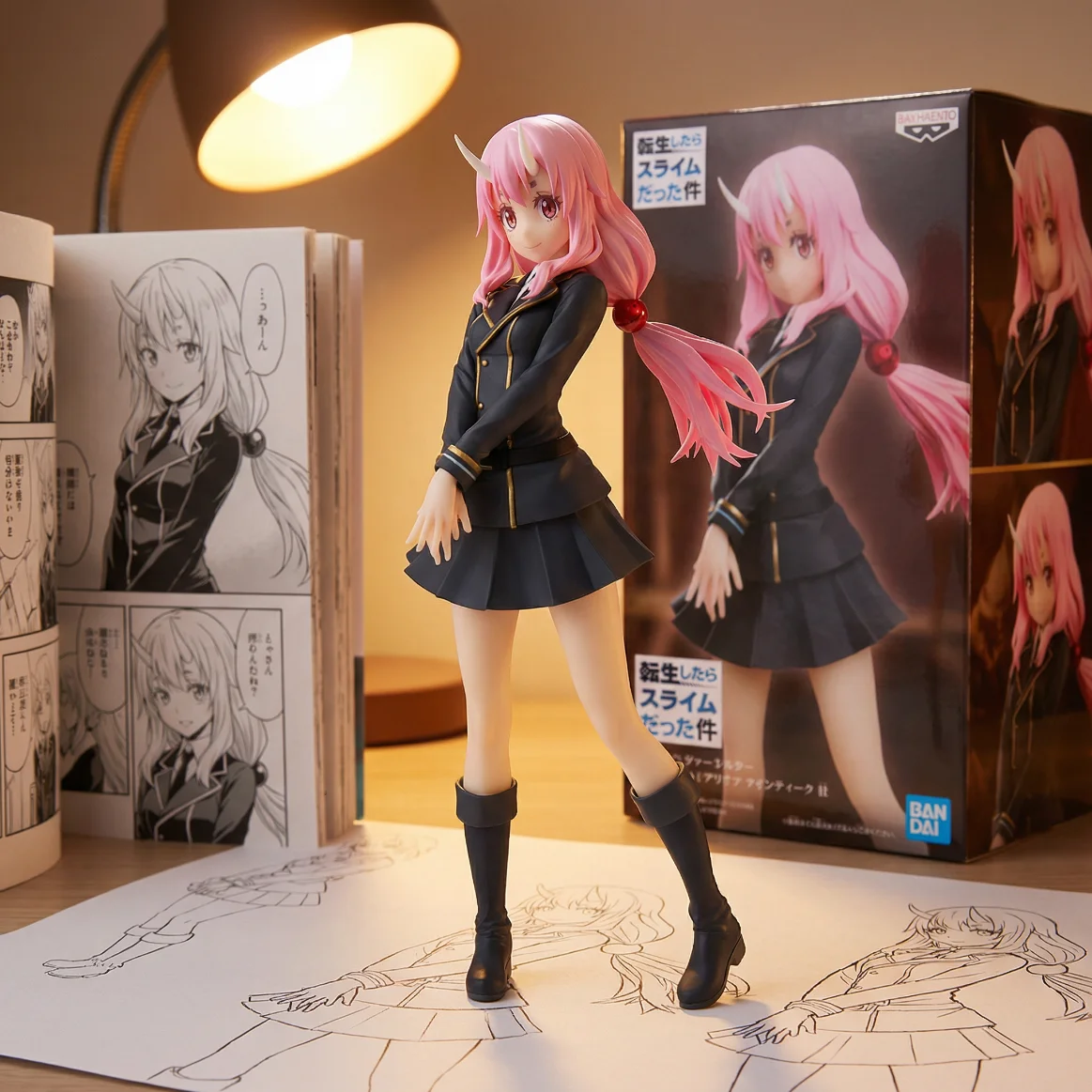 转生史莱姆 ESP 朱菜 制服版 高约20厘米左右