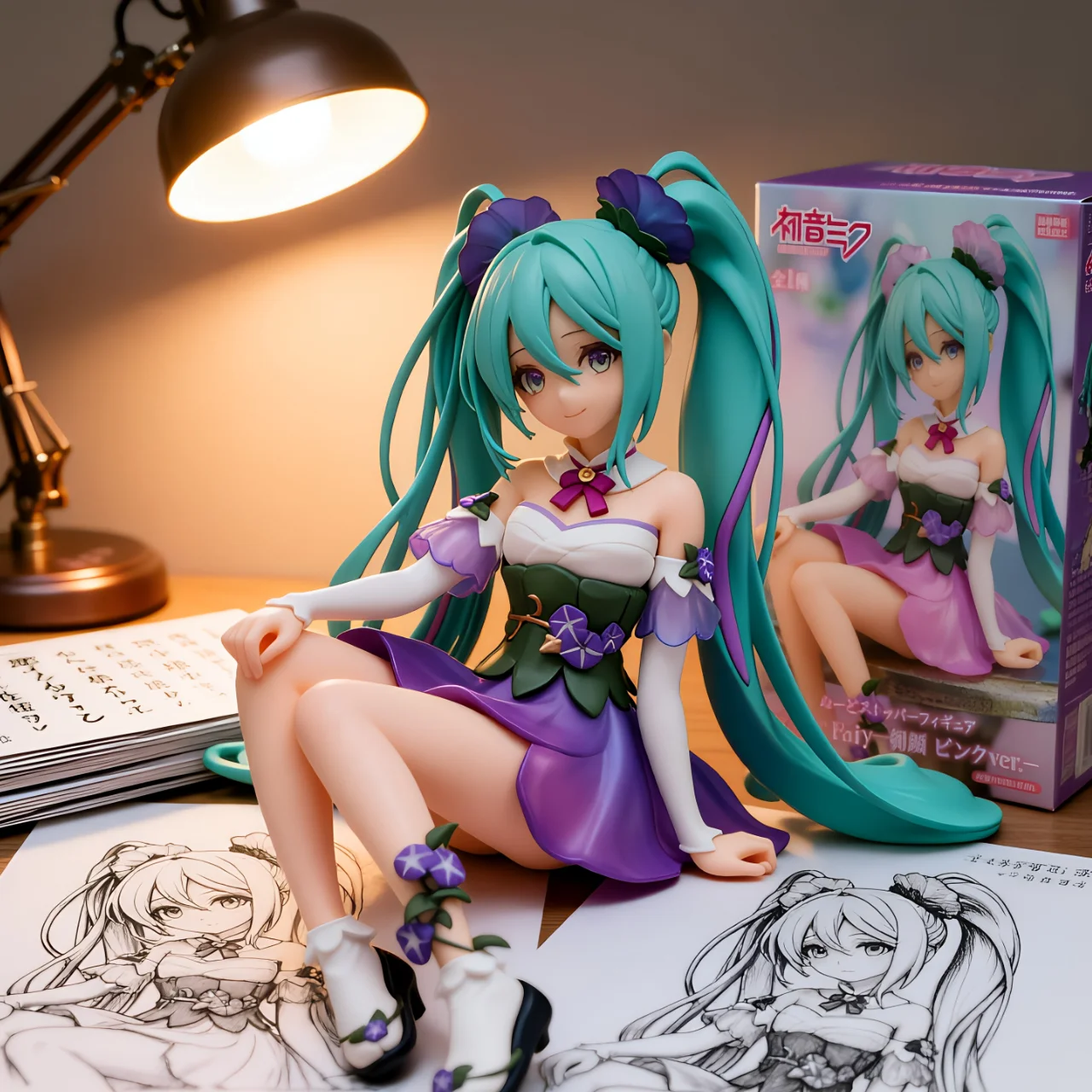 初音未来 FURYU 牵牛花仙子-14CM