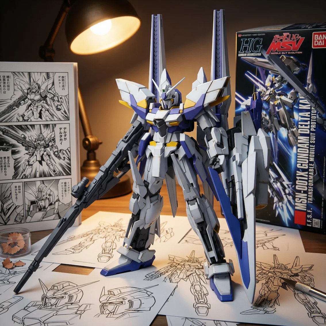 机动战士高达 德尔塔改-16CM